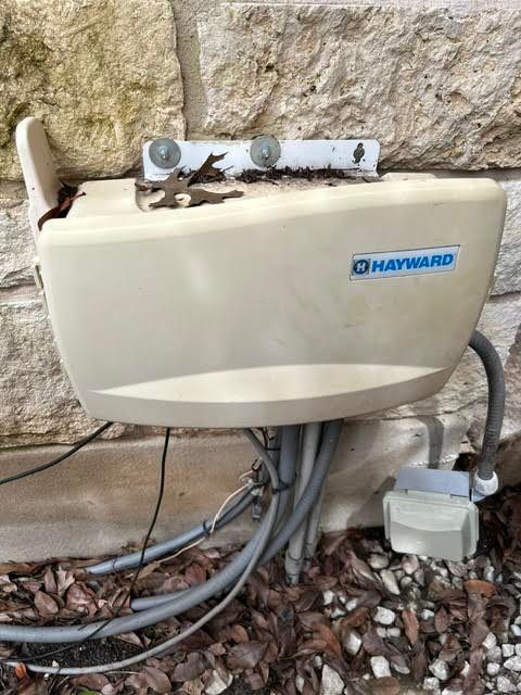 old pool control system